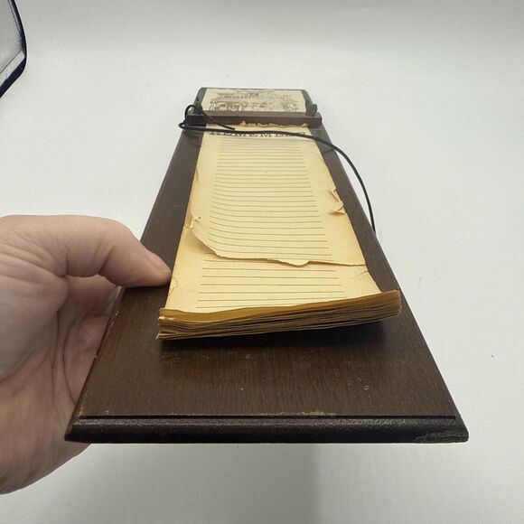 Vintage House Of Lloyd "Remember" Memo Board, General Store W/Pencil 16.5” X 4” - Picture 14 of 15